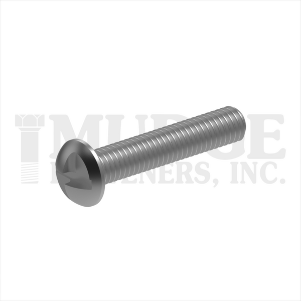 445OW06C050ZC 6-32 X 1/2 ONE WAY ROUND MACH SCREW ZINC